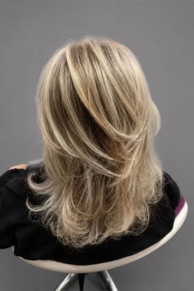 Dégradé blond lumineux réalisé au Salon by Jean-Marc